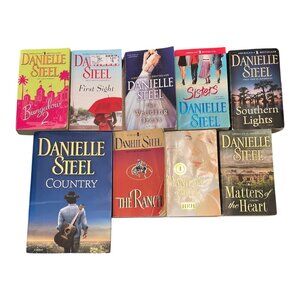Danielle Steel Book Lot 9 Novels Romance Fiction Bundle Paperback Hardcover Mix
